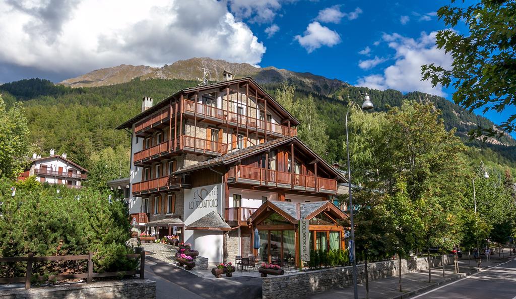 Hotel Lo Scoiattolo Courmayeur Exteriér fotografie
