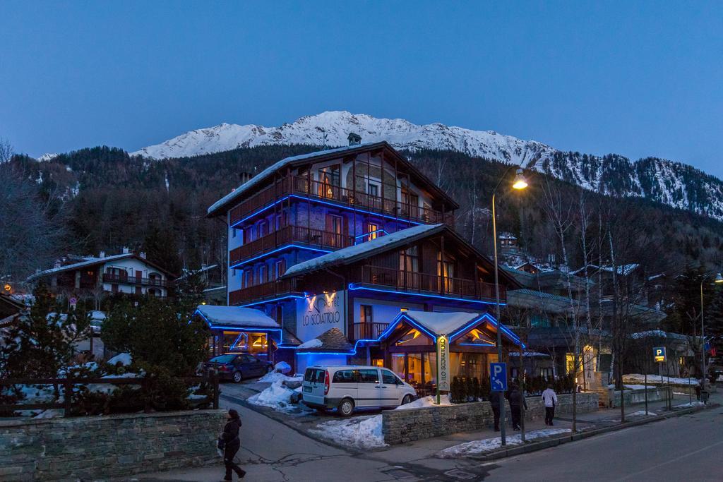 Hotel Lo Scoiattolo Courmayeur Exteriér fotografie